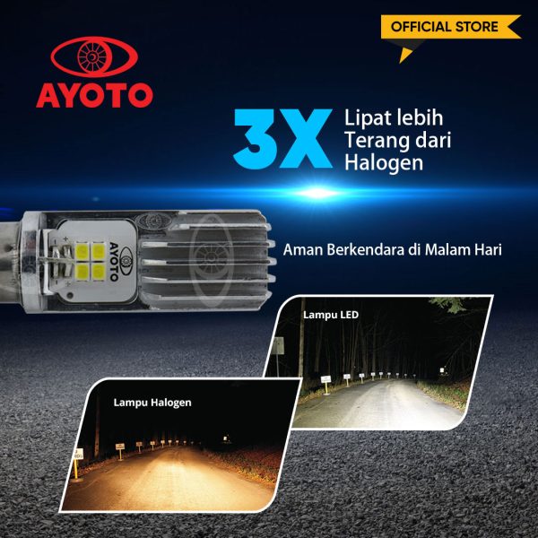 Lampu Motor LED AYOTO M2B - Ayoto LED
