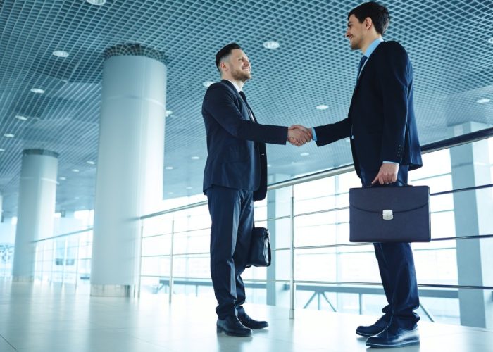 Handshaking partners